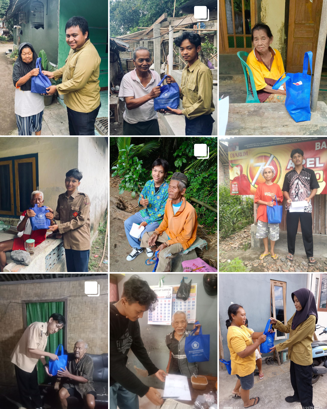 KEGIATAN BAKTI SOSIAL SMK MUHAMMADIYAH SEYEGAN