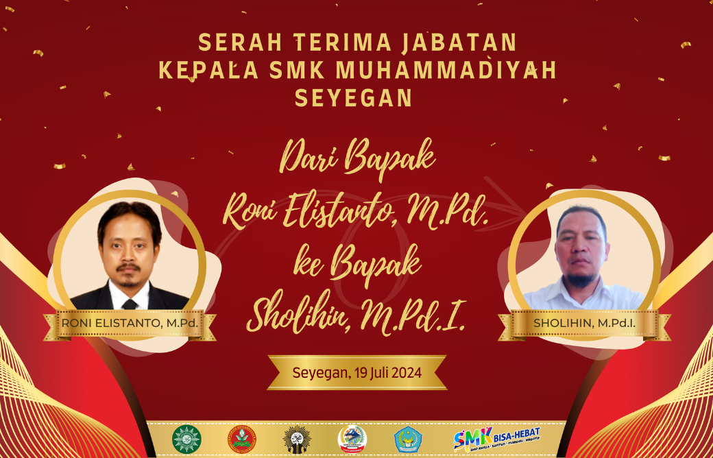Sertijab Kepala SMK Muhammadiyah Seyegan