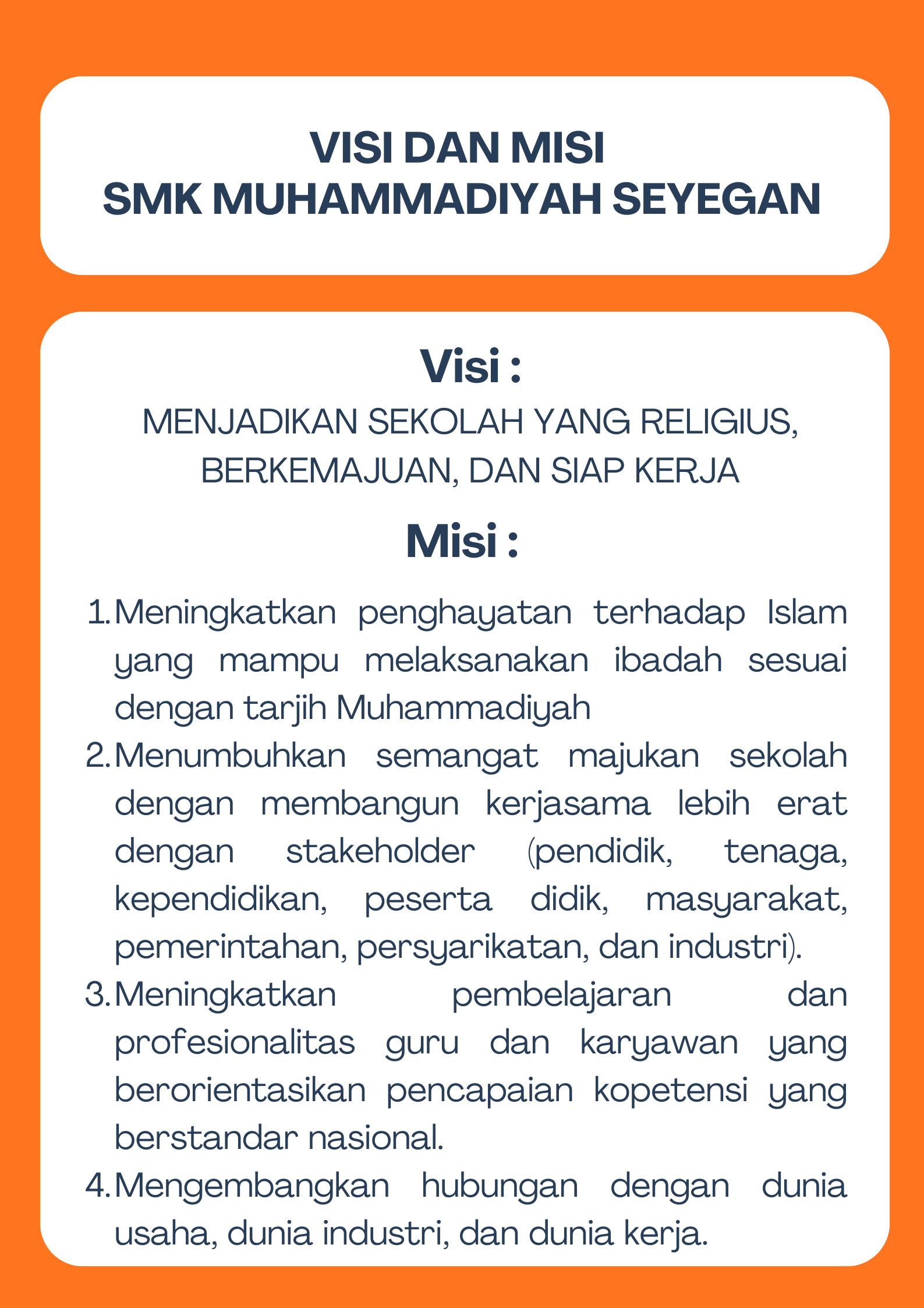 Visi dan Misi