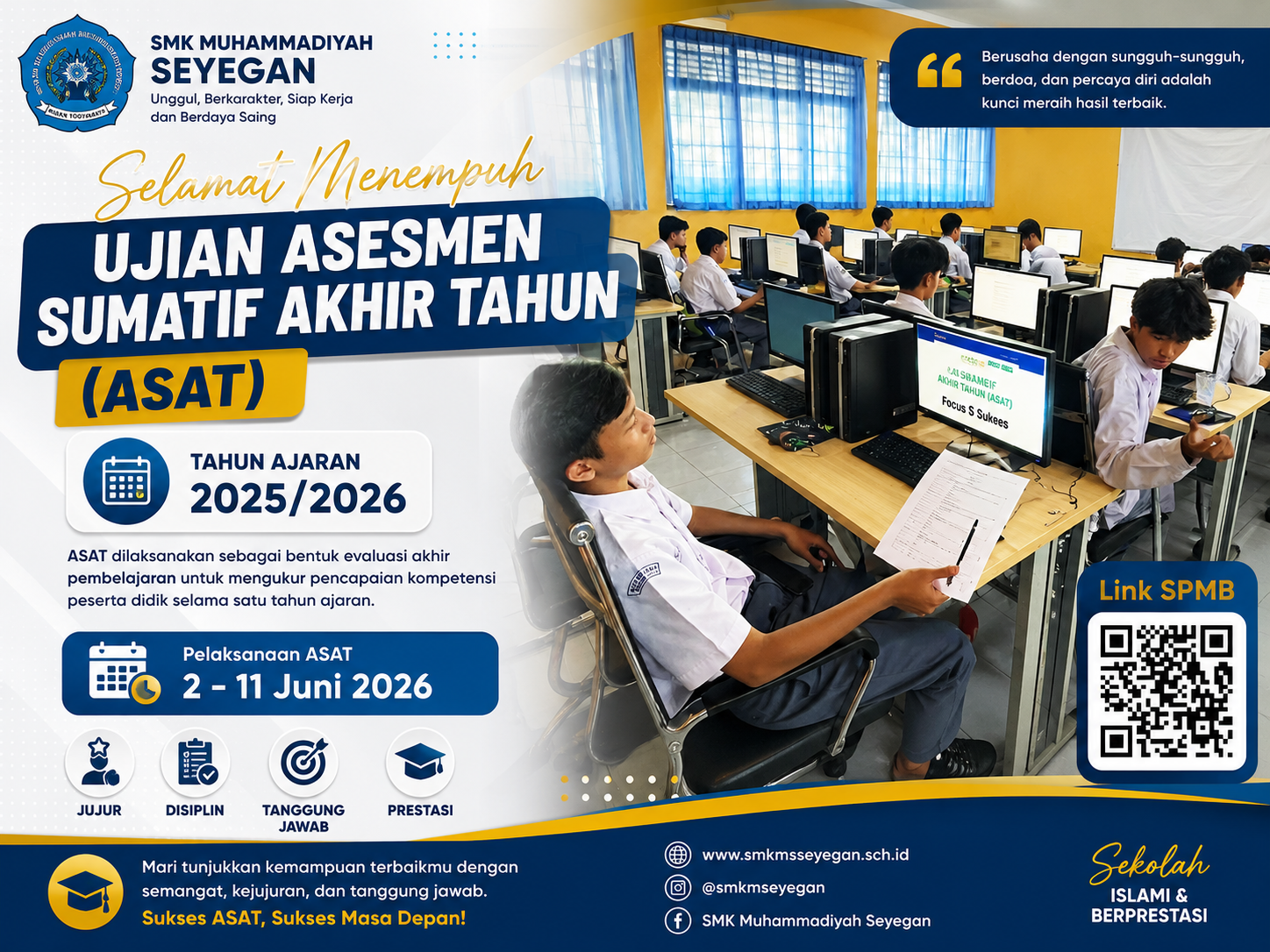 ASESMEN SUMATIF AKHIR TAHUN (ASAT) TAHUN AJARAN 2025/2026